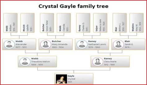 Crystal Gayle family, husband, children, parents, siblings